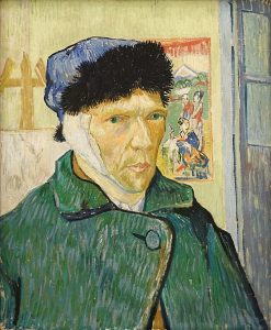 Self-Portrait with Bandaged Ear by Vincent Van Gogh - hand-painted oil reproduction