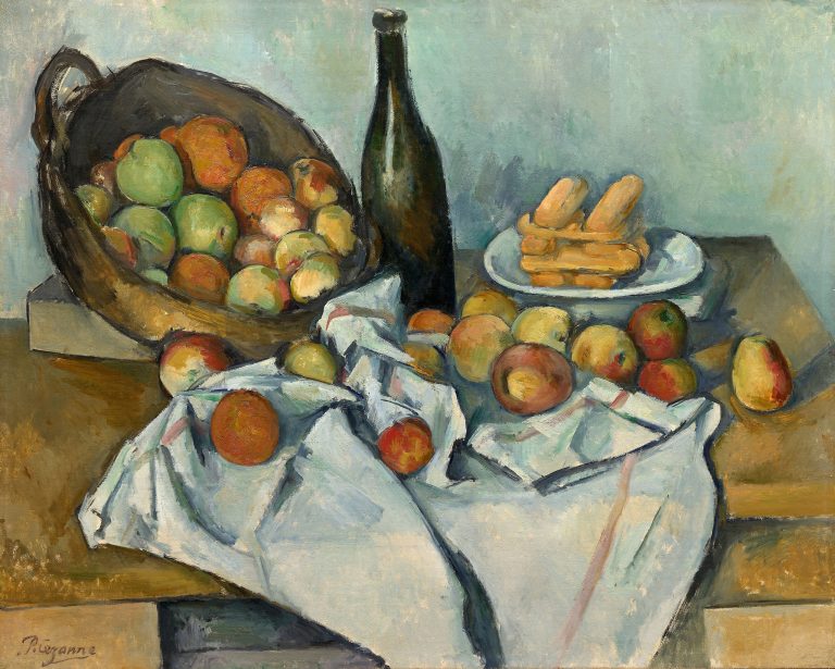 The Basket of Apples by Cézanne hand-painted oil reproduction