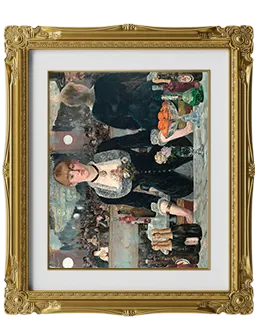 A Bar at the Folies-Bergere by Edouard Manet