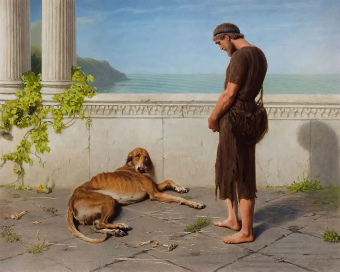 Ulysses and Argus, Briton Rivière