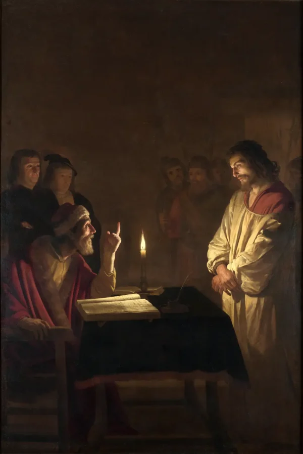 Christ Before the High Priest by Gerard van Honthorst