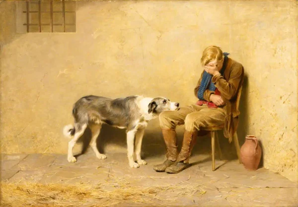 Fidelity by Briton Rivière