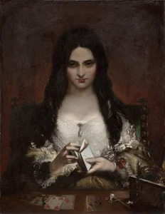 The Wish by Theodor von Holst - hand-painted oil reproduction