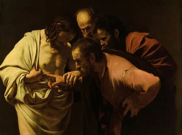 The Incredulity of Saint Thomas by Caravaggio