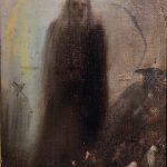 Visión fantasmal (Ghostly Vision) by Francisco de Goya - hand-painted oil painting reproduction