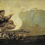 A Vision (Asmodea) by Francisco de Goya - hand-painted oil painting reproduction