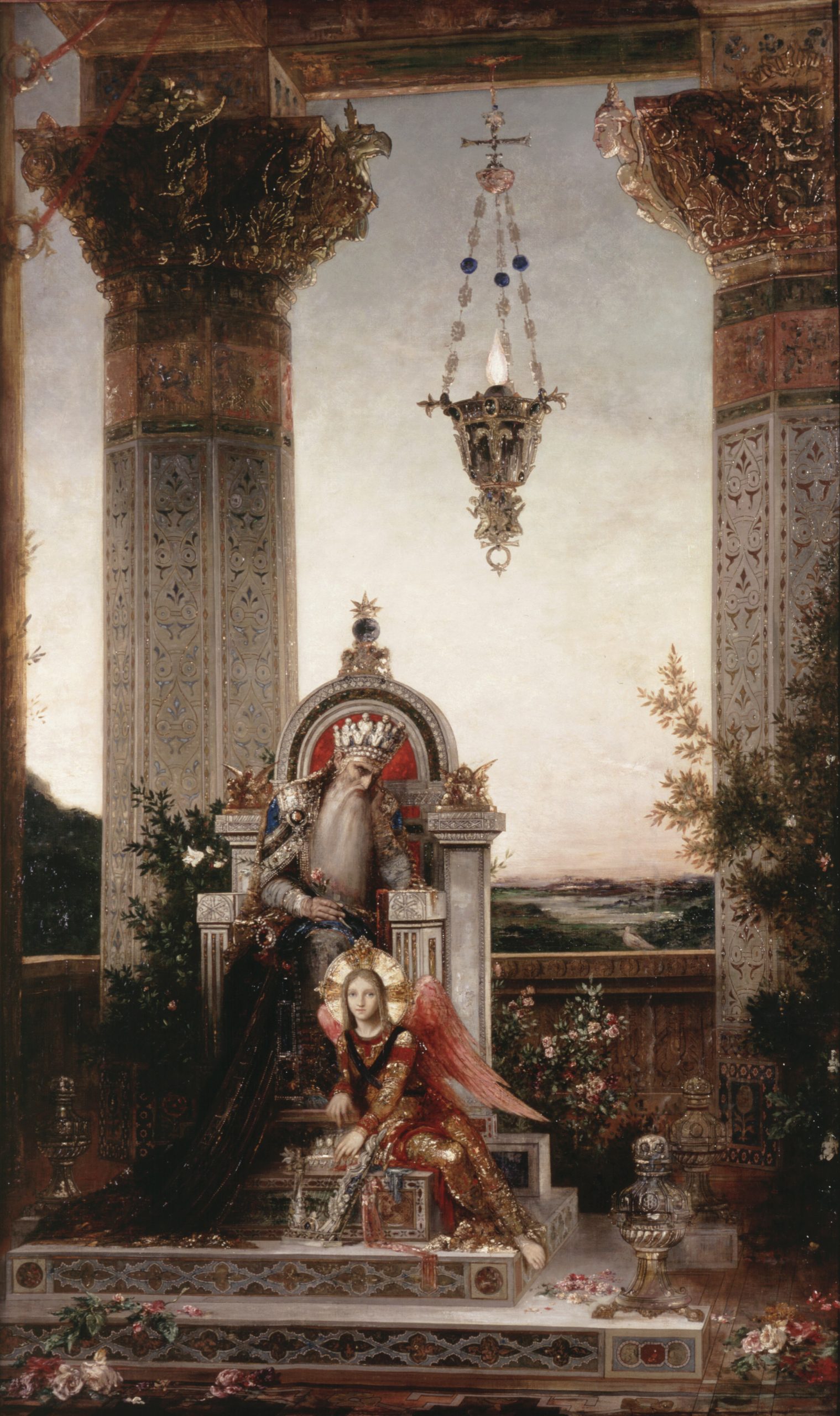 King David by Gustave Moreau - hand-painted oil painting reproduction