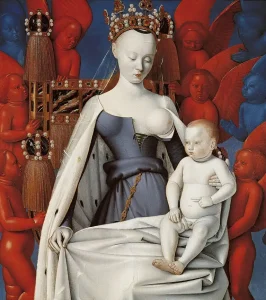 Virgin and Child Surrounded by Angels