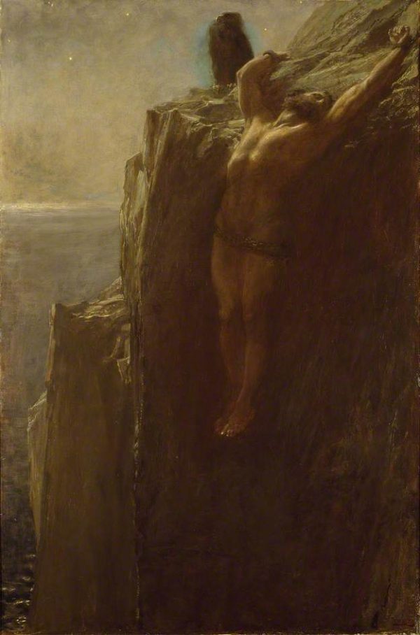 Prometheus by Briton Rivière