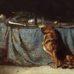 Requiescat by Briton Rivière, 1888