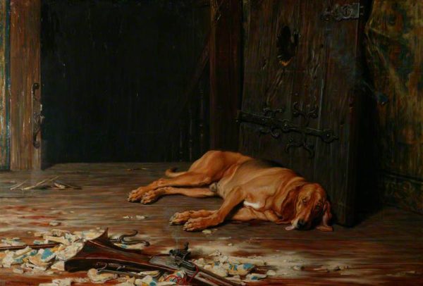 The Last of the Garrison by Briton Rivière
