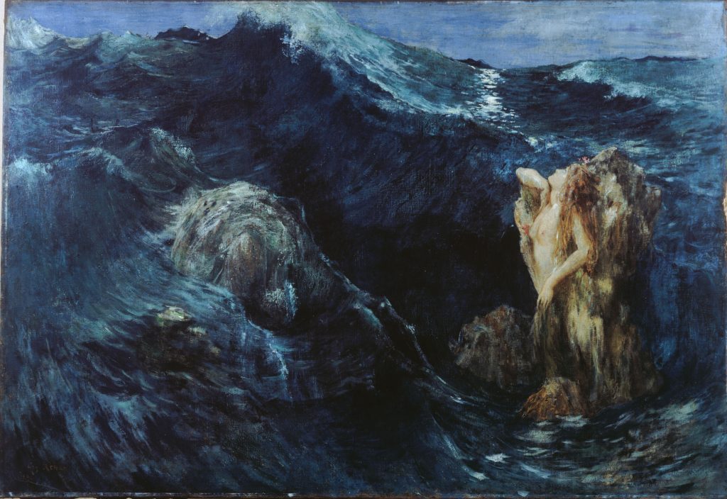Charybdis and Scylla by Ary Renan, 1894