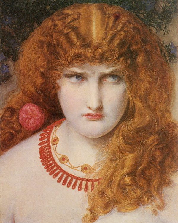 Helen of Troy by Frederick Sandys, hand-painted oil reproduction