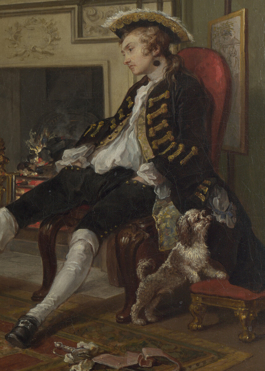 The Tête à Tête, detail