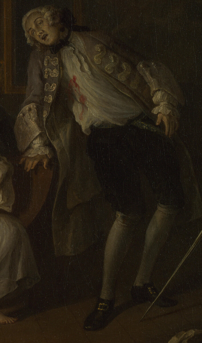 The Bagnio, detail