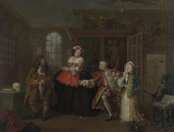 Marriage A-la-Mode: 3, The Inspection by William Hogarth
