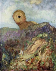 The Cyclops by Odilon Redon, hand-painted oil reproduction