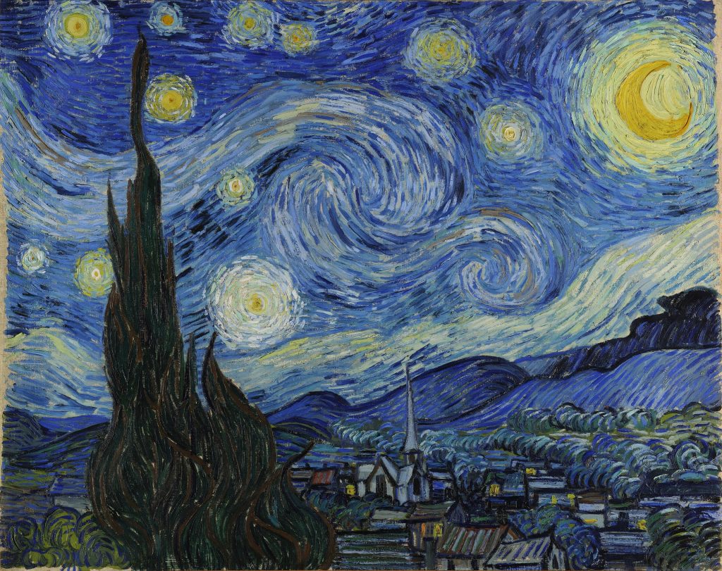 The Starry Night by Van Gogh by Vincent Van Gogh