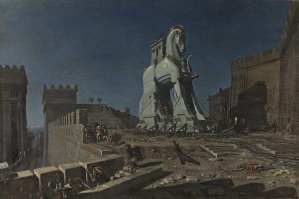 The Trojan Horse by Henri-Paul Motte