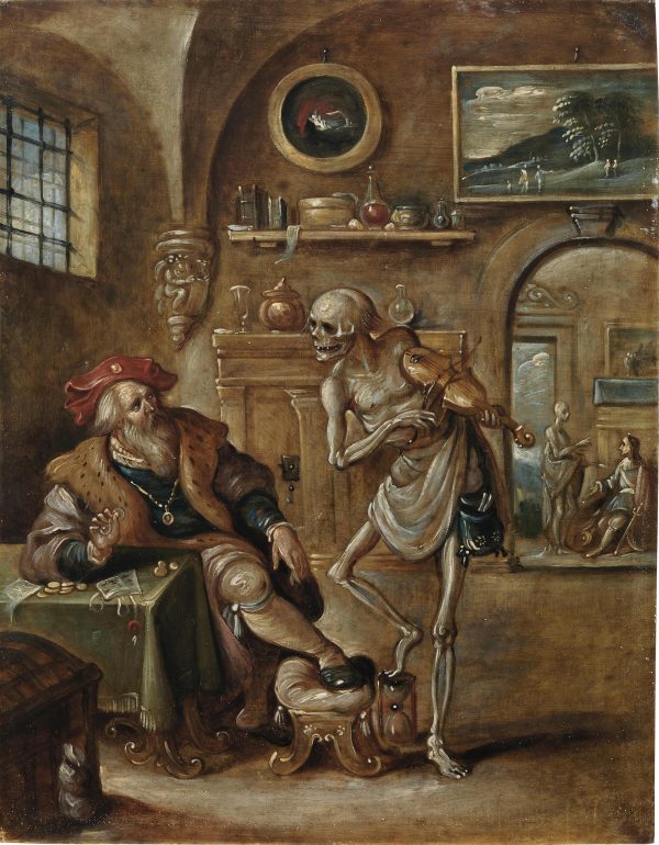 Death and the Miser by Frans Francken the Younger