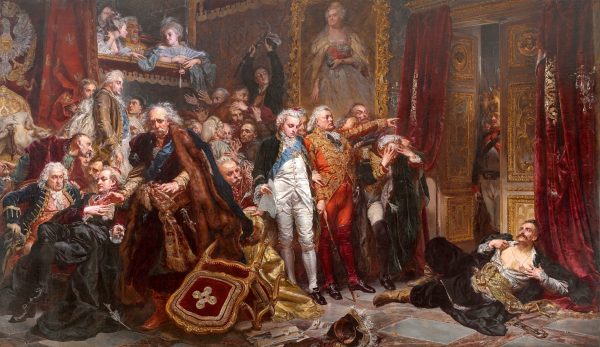 Rejtan, or the Fall of Poland by Jan Matejko