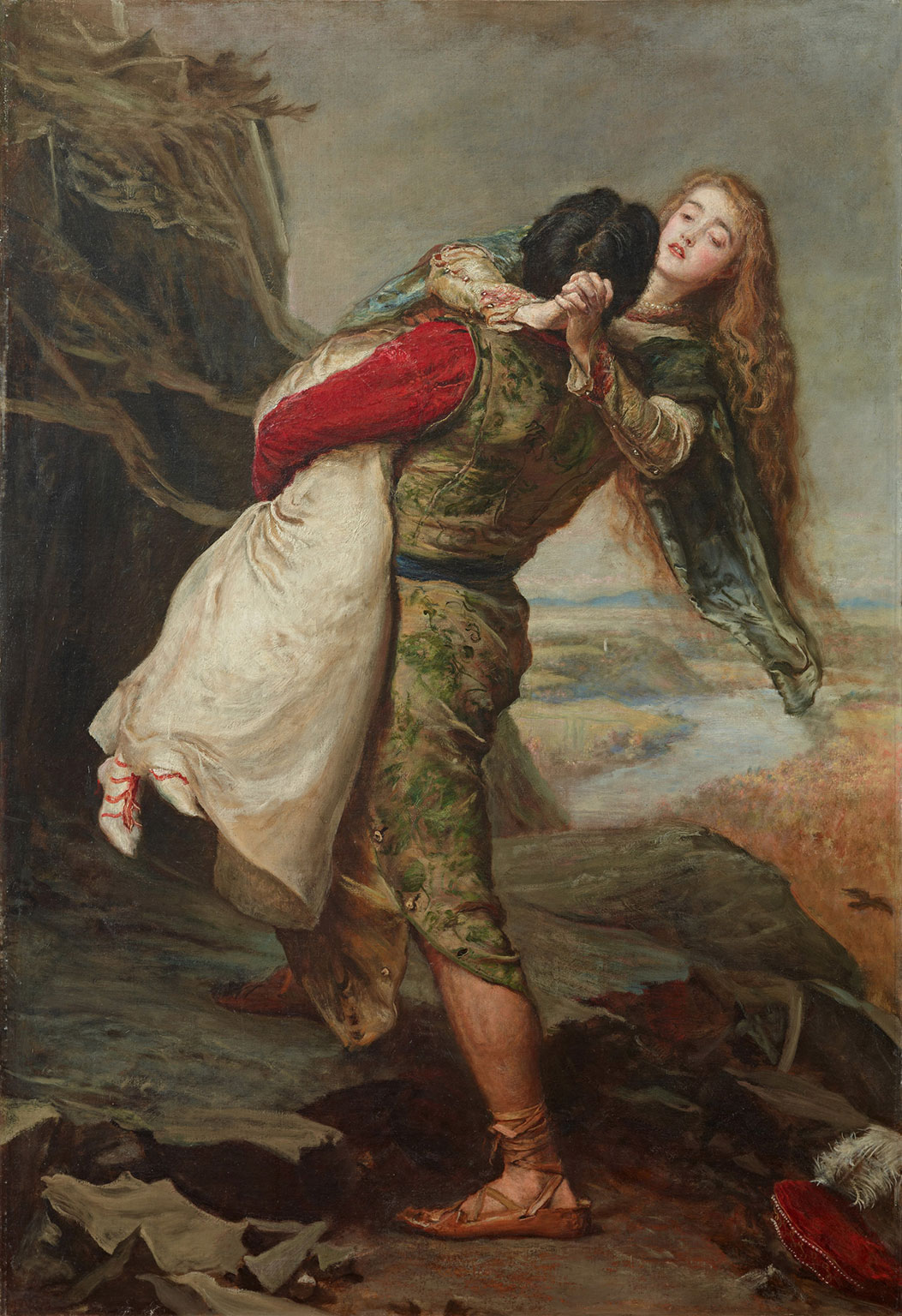 The Crown of Love by John Everett Millais – hand-painted oil painting reproduction