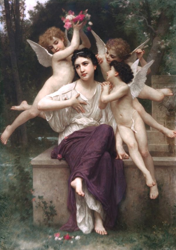 A Dream of Spring by William Bouguereau