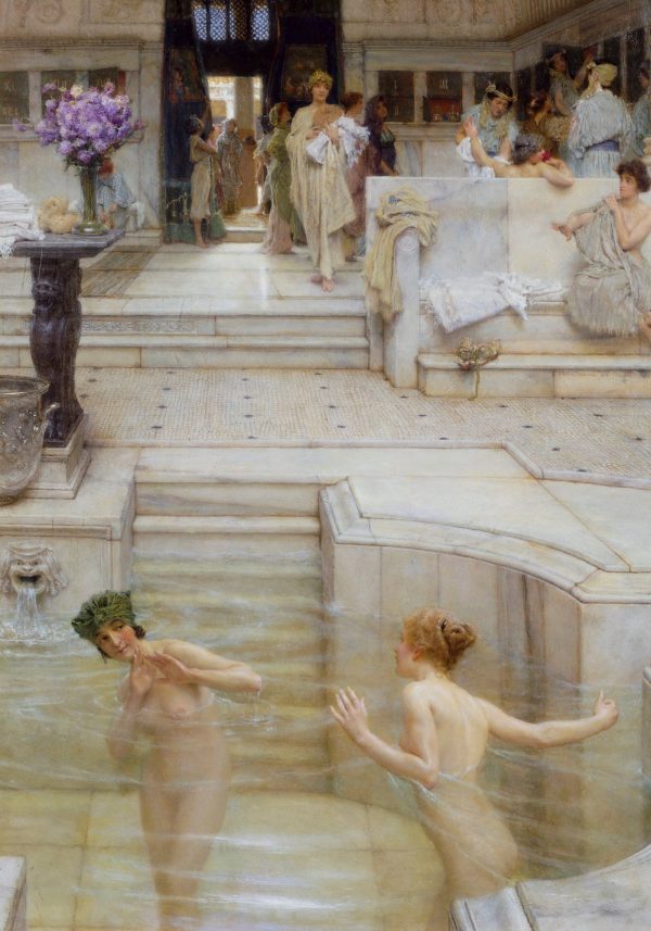 A Favourite Custom by Lawrence Alma-Tadema
