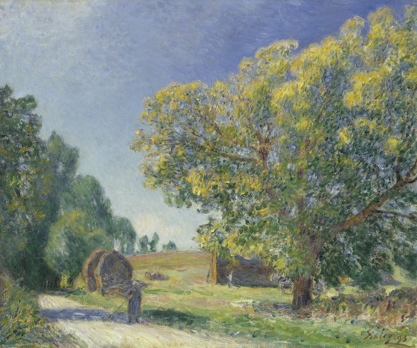 A Forest Clearing by Alfred Sisley