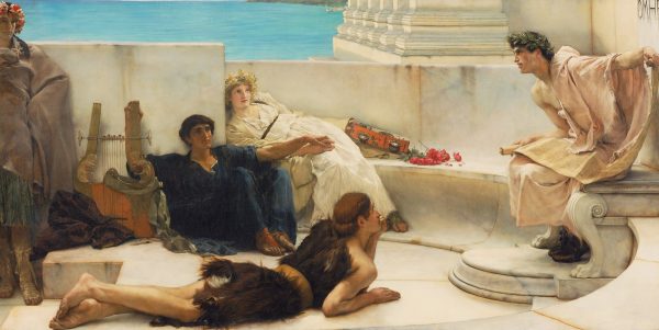 A Reading from Homer by Lawrence Alma-Tadema