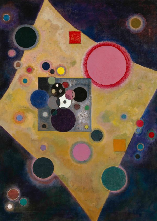 Accent on Rose by Wassily Kandinsky