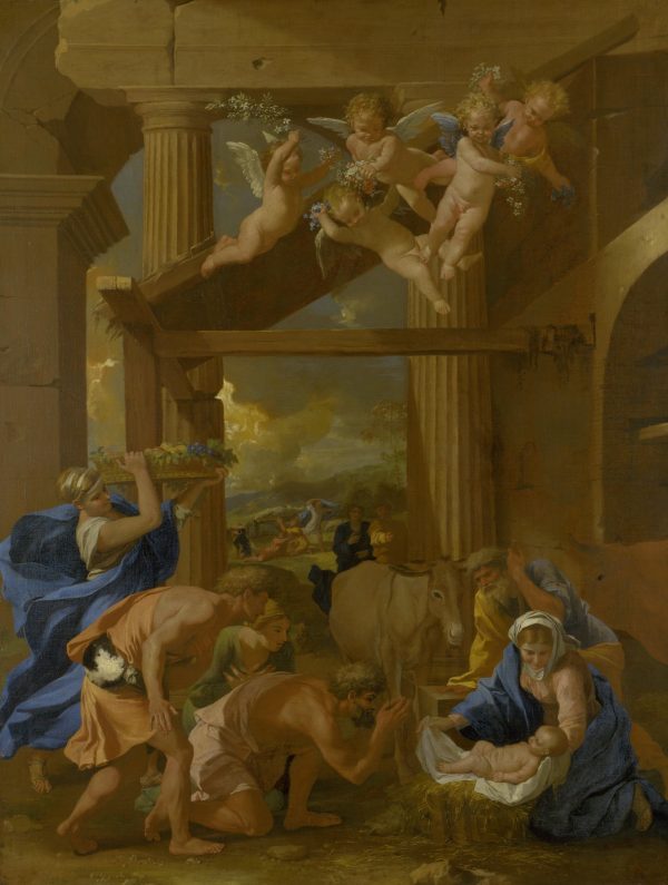 Adoration of the Shepherds by Nicolas Poussin
