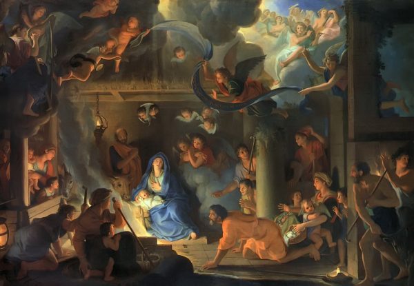 Adoration of the Shepherds by Charles Le Brun