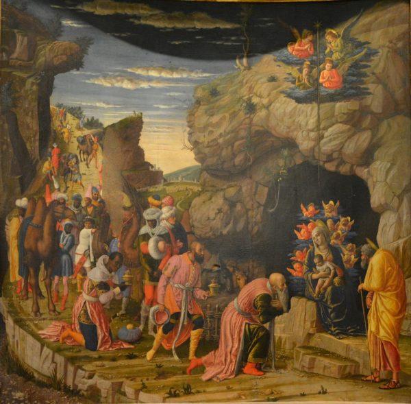 Adoration Of The Three Kings by Andrea Mantegna