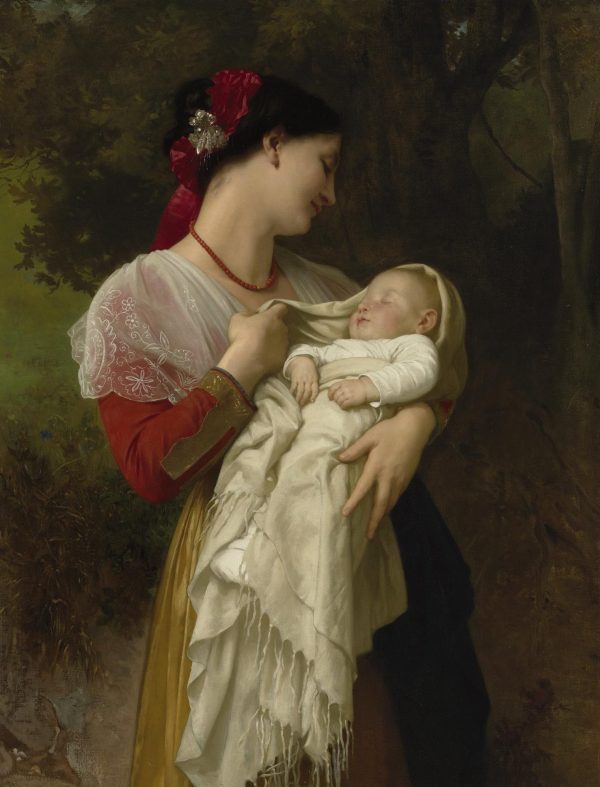 Affection Maternelle by William Bouguereau