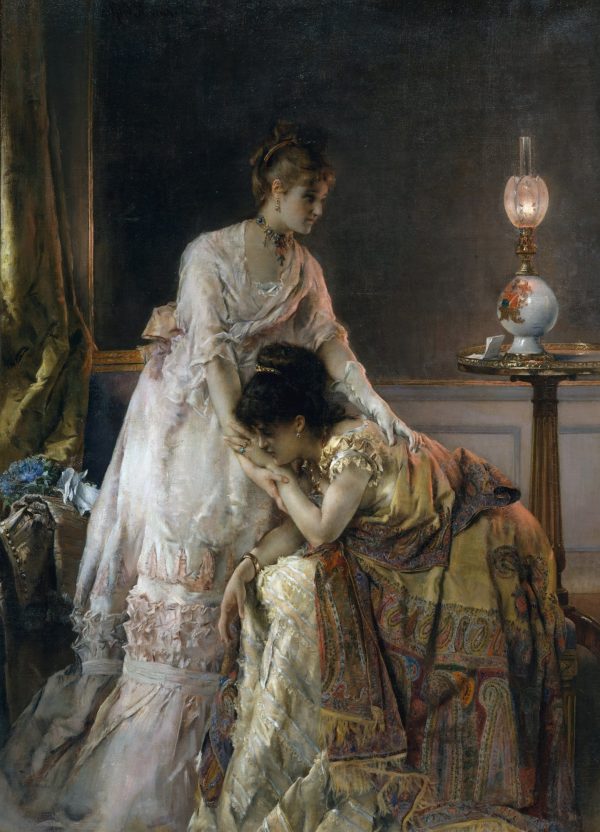 After the Ball by Alfred Stevens