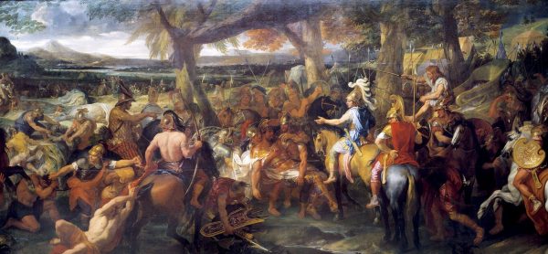 Alexander and Porus by Charles Le Brun