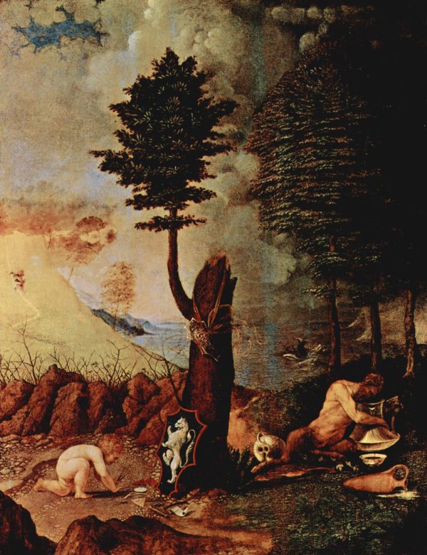 Allegory by Lorenzo Lotto