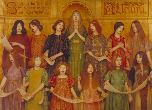 Alleluia by Thomas Cooper Gotch
