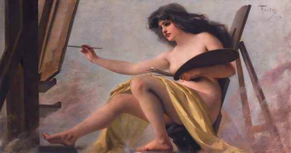 An Allegory of Painting by Luis Ricardo Falero