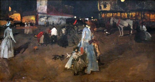 An Evening on the Dam in Amsterdam by George Hendrik Breitner