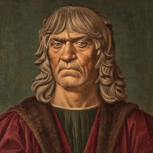 Portrait of Andrea Mantegna