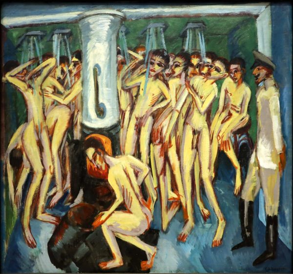 Artillerymen by Ernst Ludwig Kirchner