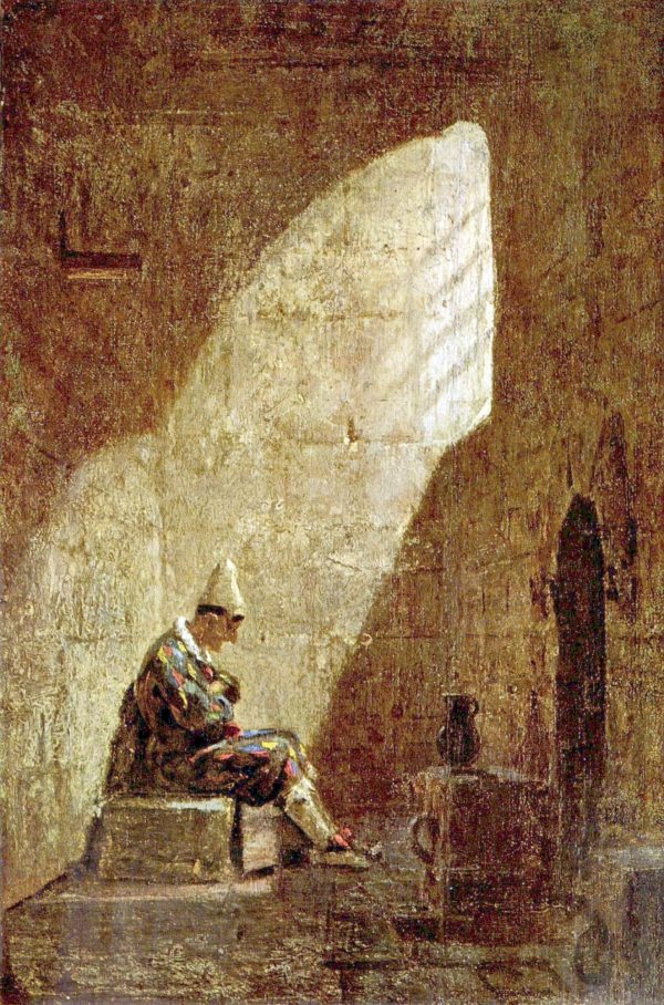 Ash Wednesday by Carl Spitzweg
