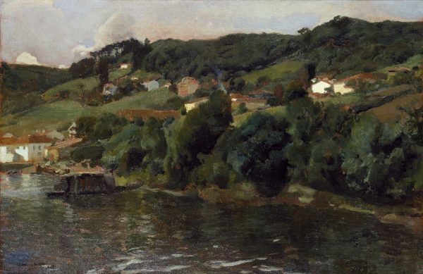 Asturian Landscape by Joaquin Sorolla y Bastida