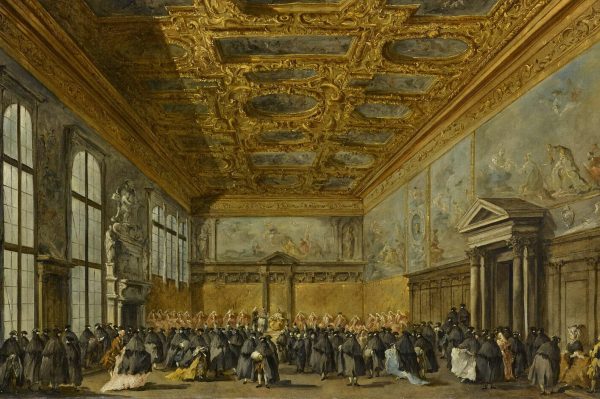 Audience Granted by Francesco Guardi