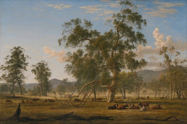 Australian Landscape with Cattle by John Glover