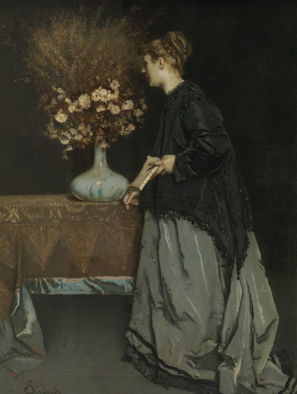 Autumn Flowers by Alfred Stevens