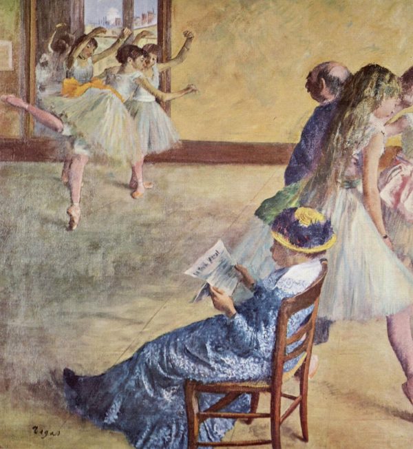 Ballet Class by Edgar Degas