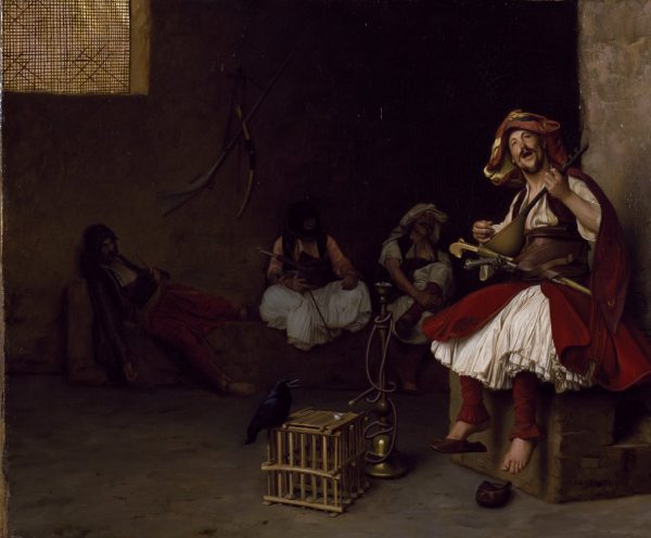 Bashi-Bazouk Singing by Jean-Leon Gerome